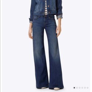J Brand wide leg low rise Lynette jeans